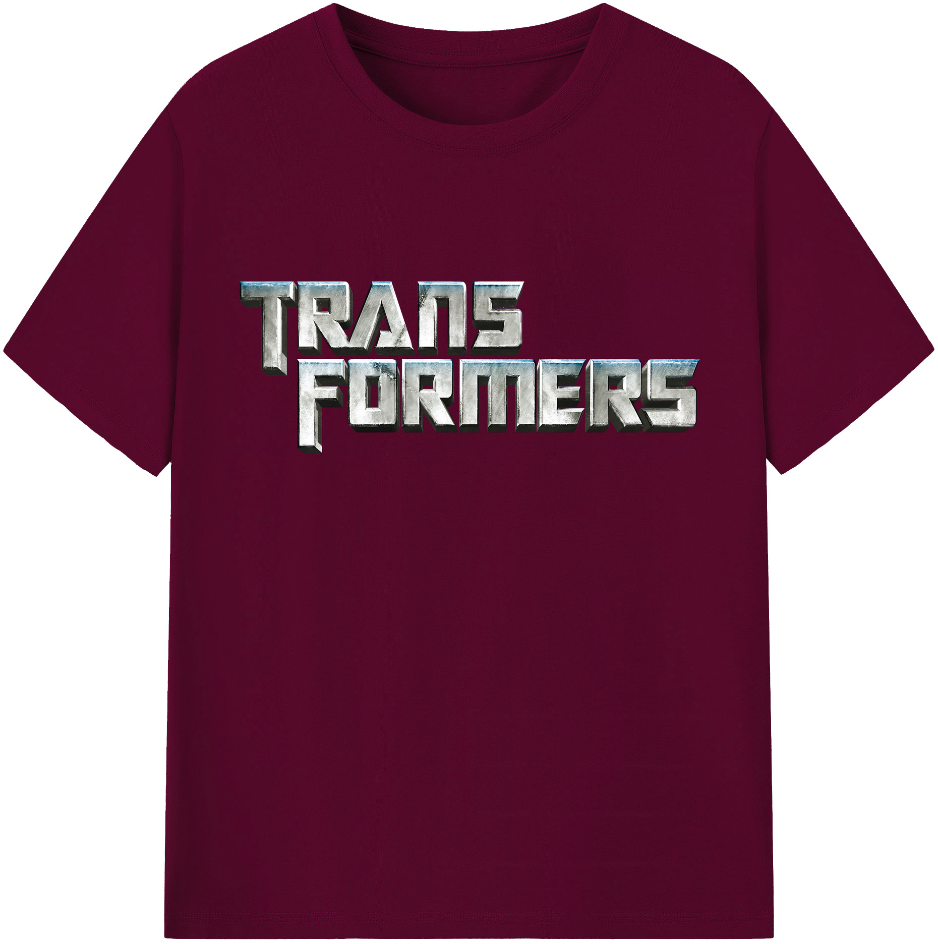 （画像用） Transformers トランスフォーマー レディースカジュアルプリントTシャツ（綿100％）